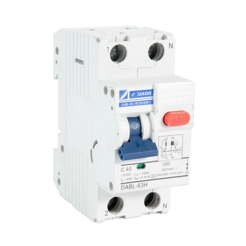 2P 4P elektromagnetické RCBO