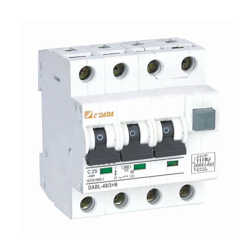 2P 4P Elektronický typ RCBO